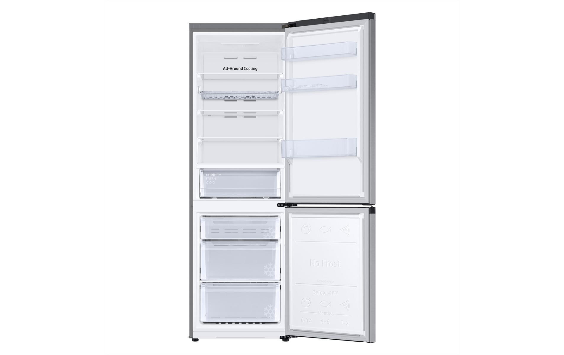 Kühl-Gefrierkombination RB34C672DSA/WS Rechts<br>Freistehendes Kombigerät mit Kühlschrank oben und Gefrierschrank unten