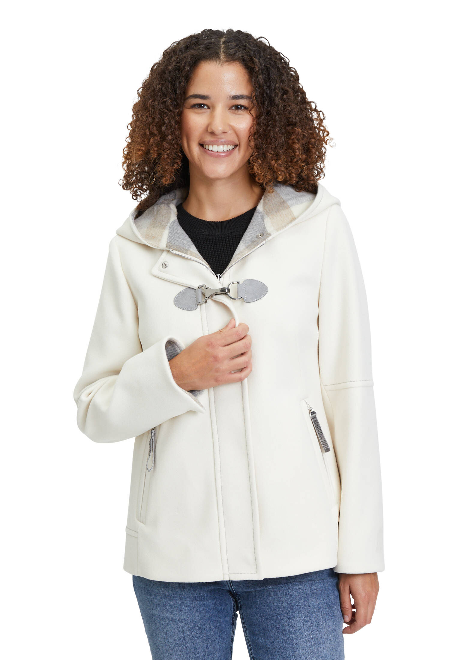 Amber & June| Damen Winterjacke mit Kapuze