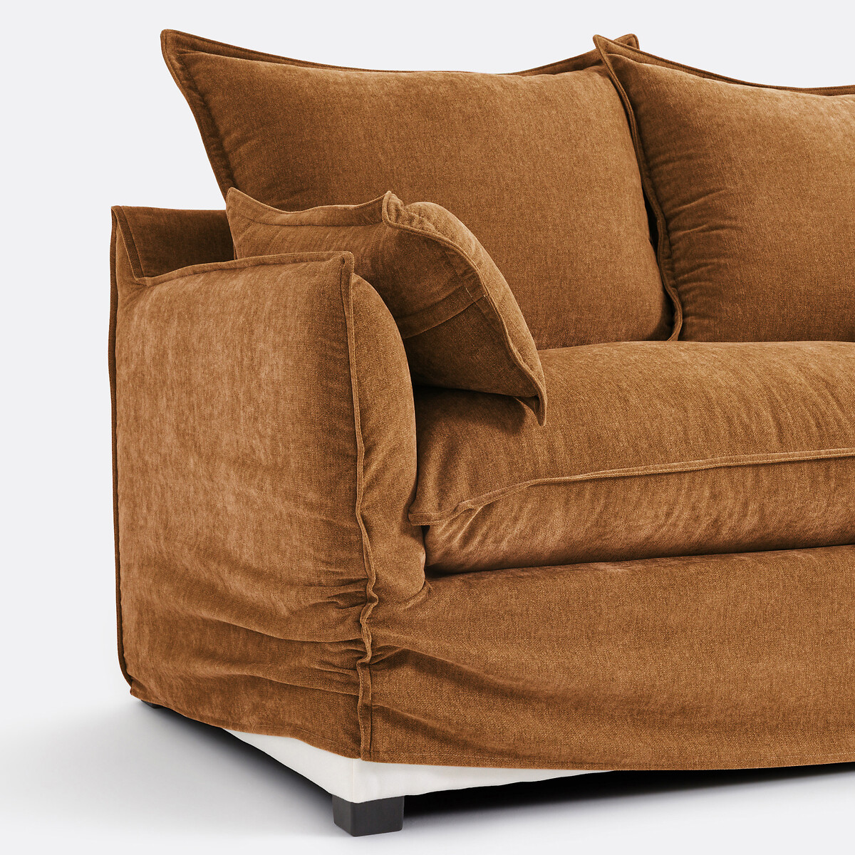 LA REDOUTE INTERIEURS<br>Sleapbank H14 cm, mistura de poliéster, Odna