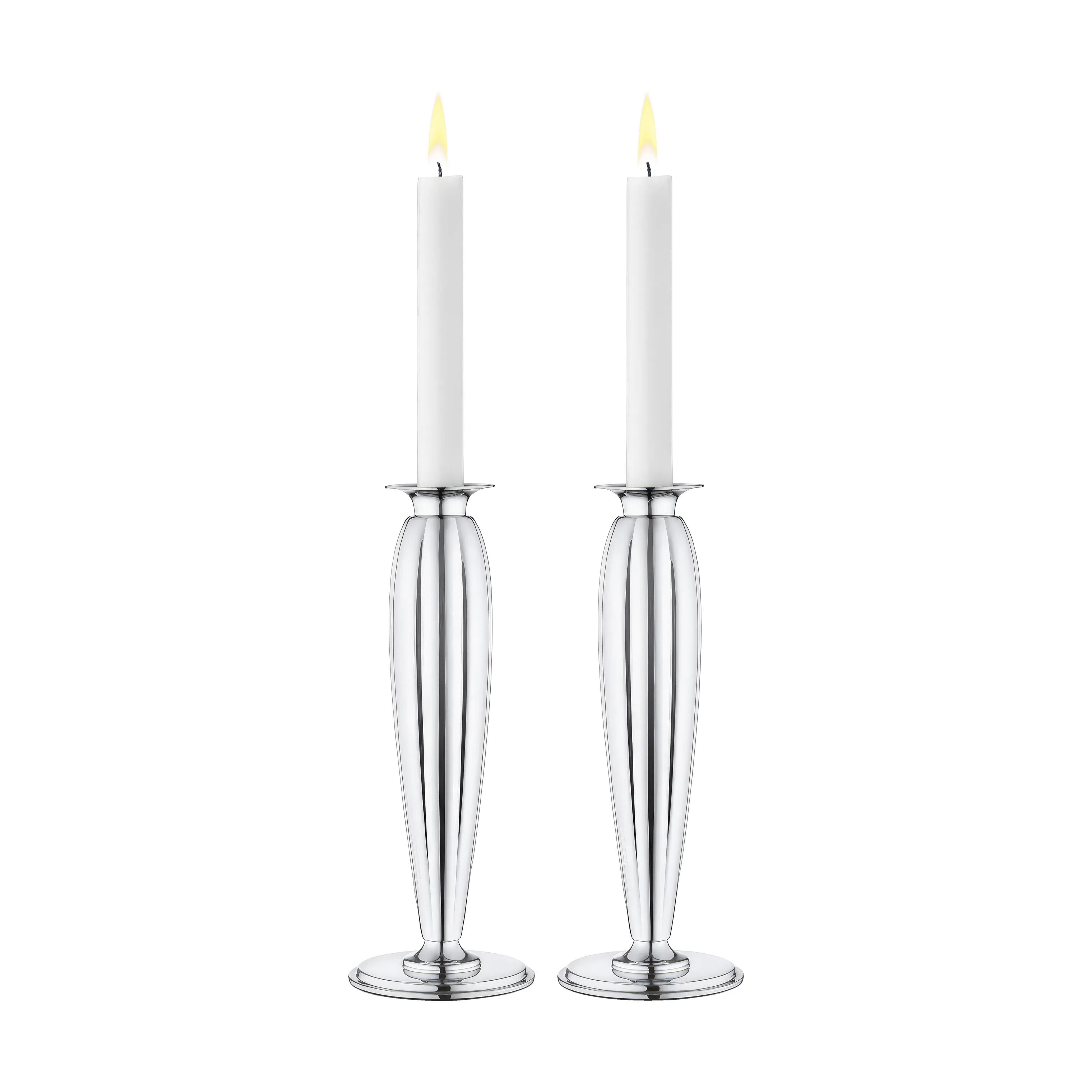 Georg Jensen Bernadotte Lysestagesæt - 2 dele