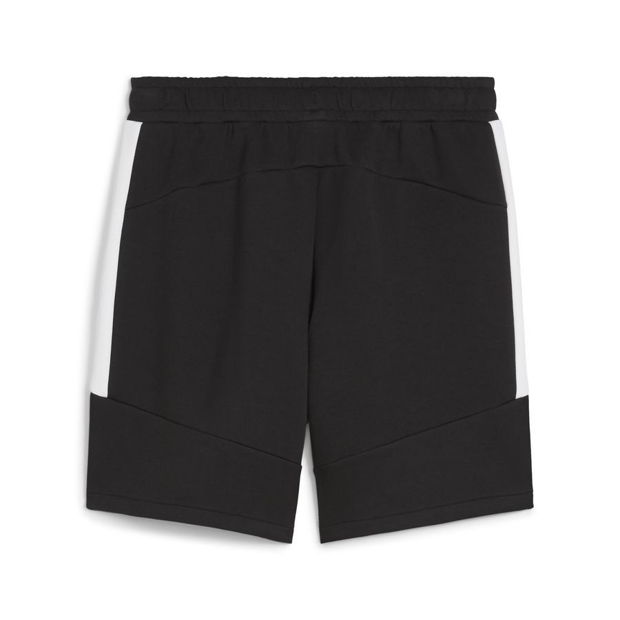 PUMA Short teamEVOSTRIPE - Noir/Argenté/Blanc