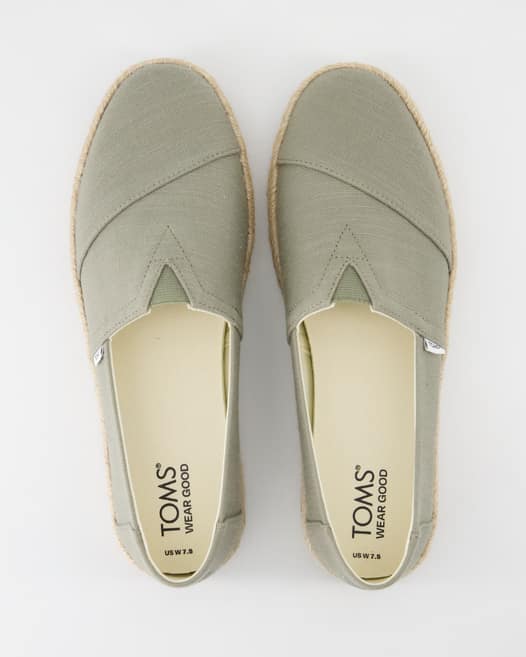Toms Alpargata Rope 2.0 Espadrilles in Grün
