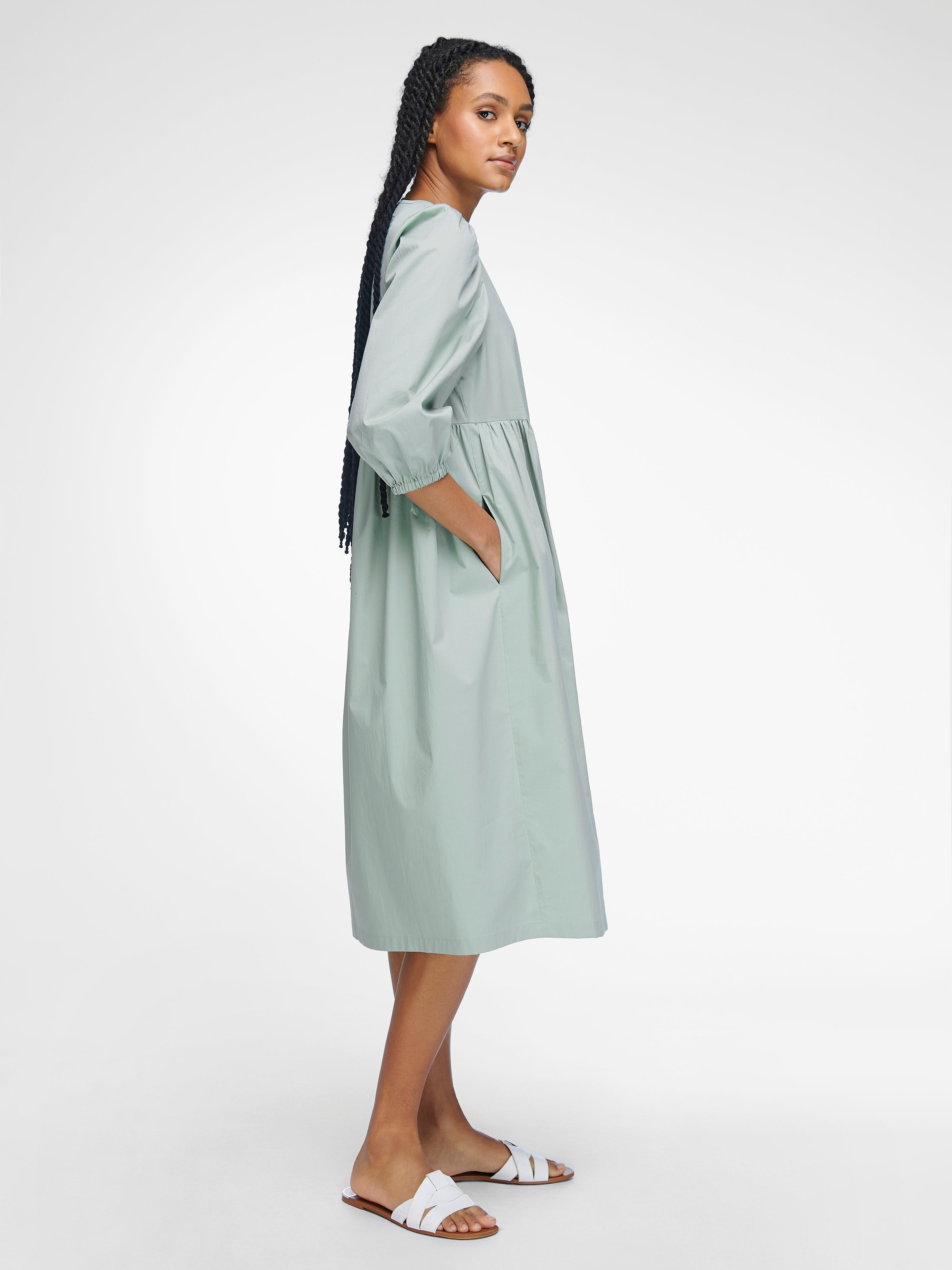 Kleid mit 3/4-Arm