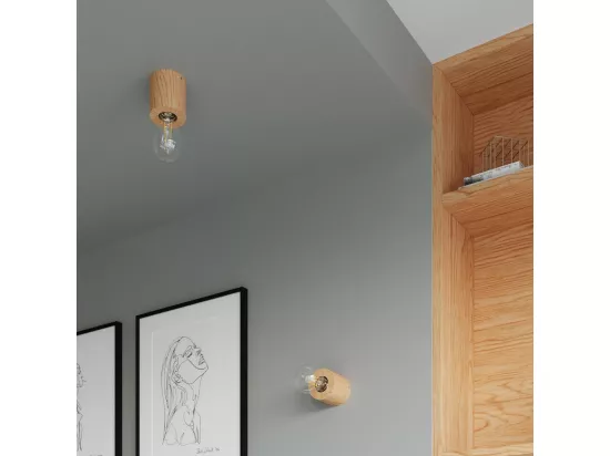 Lampe à poser Polarisys bois