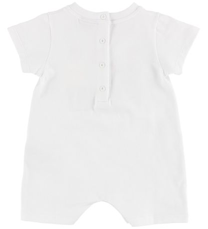 Fendi Kids Sommerstrampler - Weiß m. Fendi Family