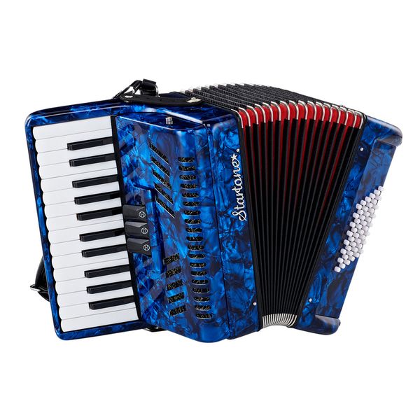 Startone Piano Accordion 48 Blue MKII