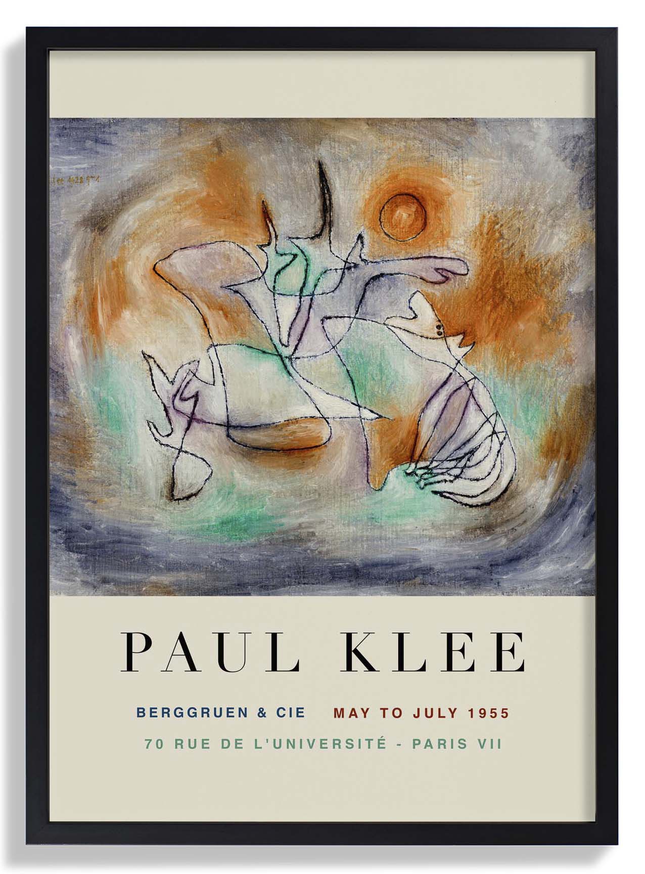Paul Klee Heulender Hund Kunstausstellung