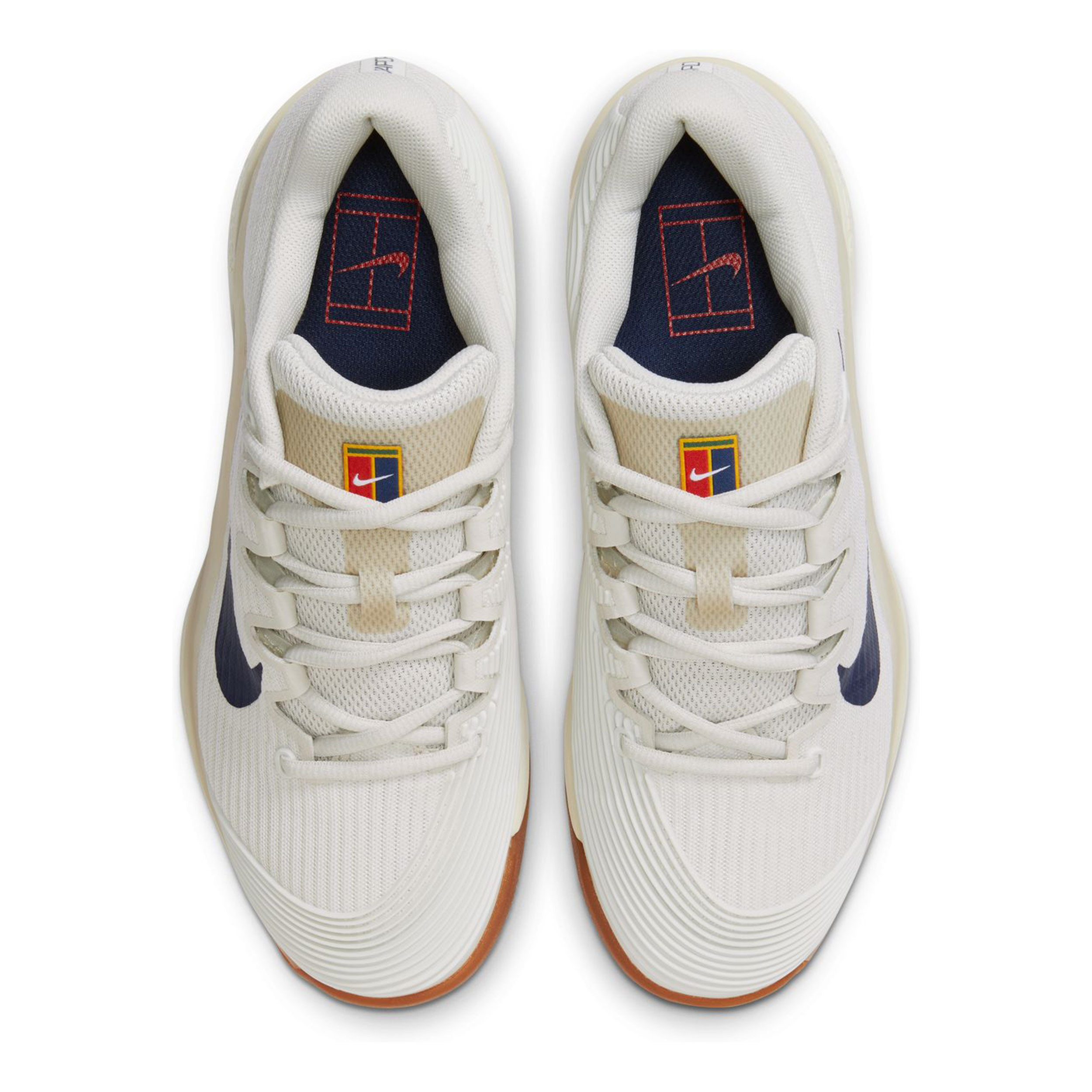 Nike Vapor 12 Chaussures Toutes Surfaces Hommes - Beige , Blanc