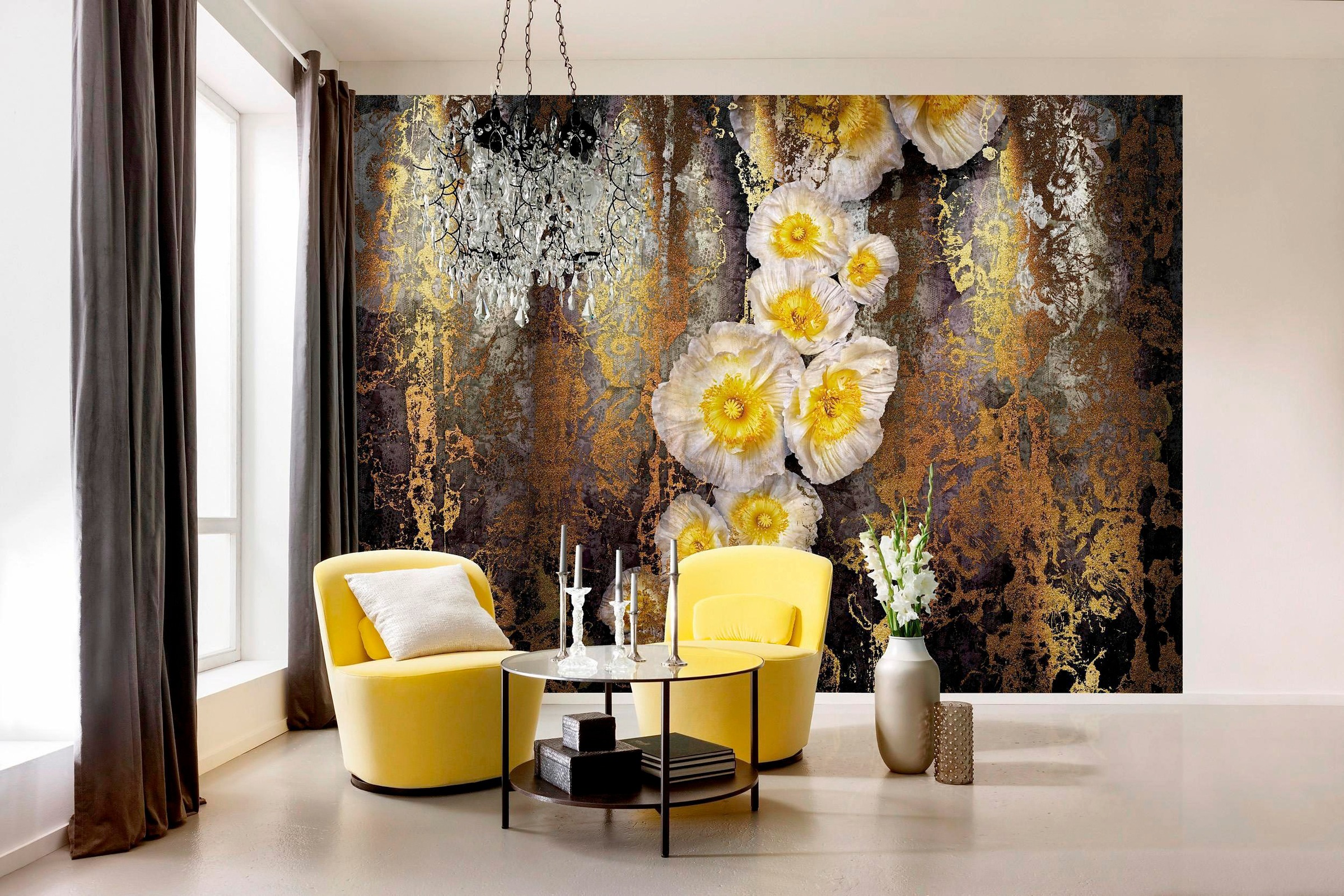 Komar Fototapete »Serafina - Grösse 368 x 254 cm« bedruckt glatt Wohnzimmer, Schlafzimmer