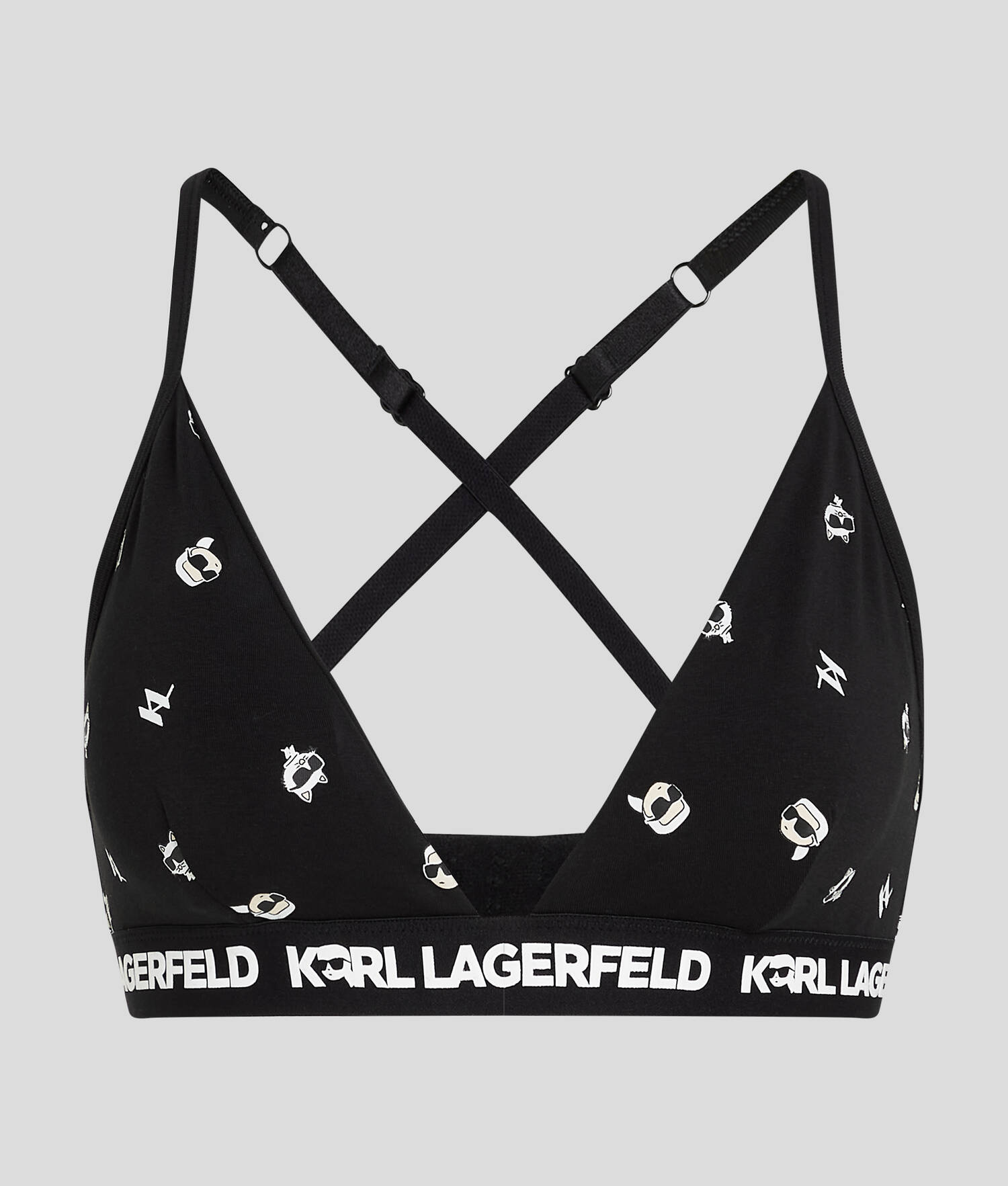 SOUTIEN-GORGE TRIANGLE REMBOURRÉ KARL IKONIK