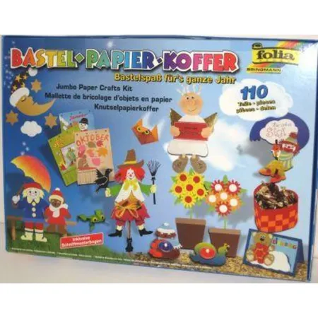 Folia 930 Bastelpapierkoffer 110 teilig neutral