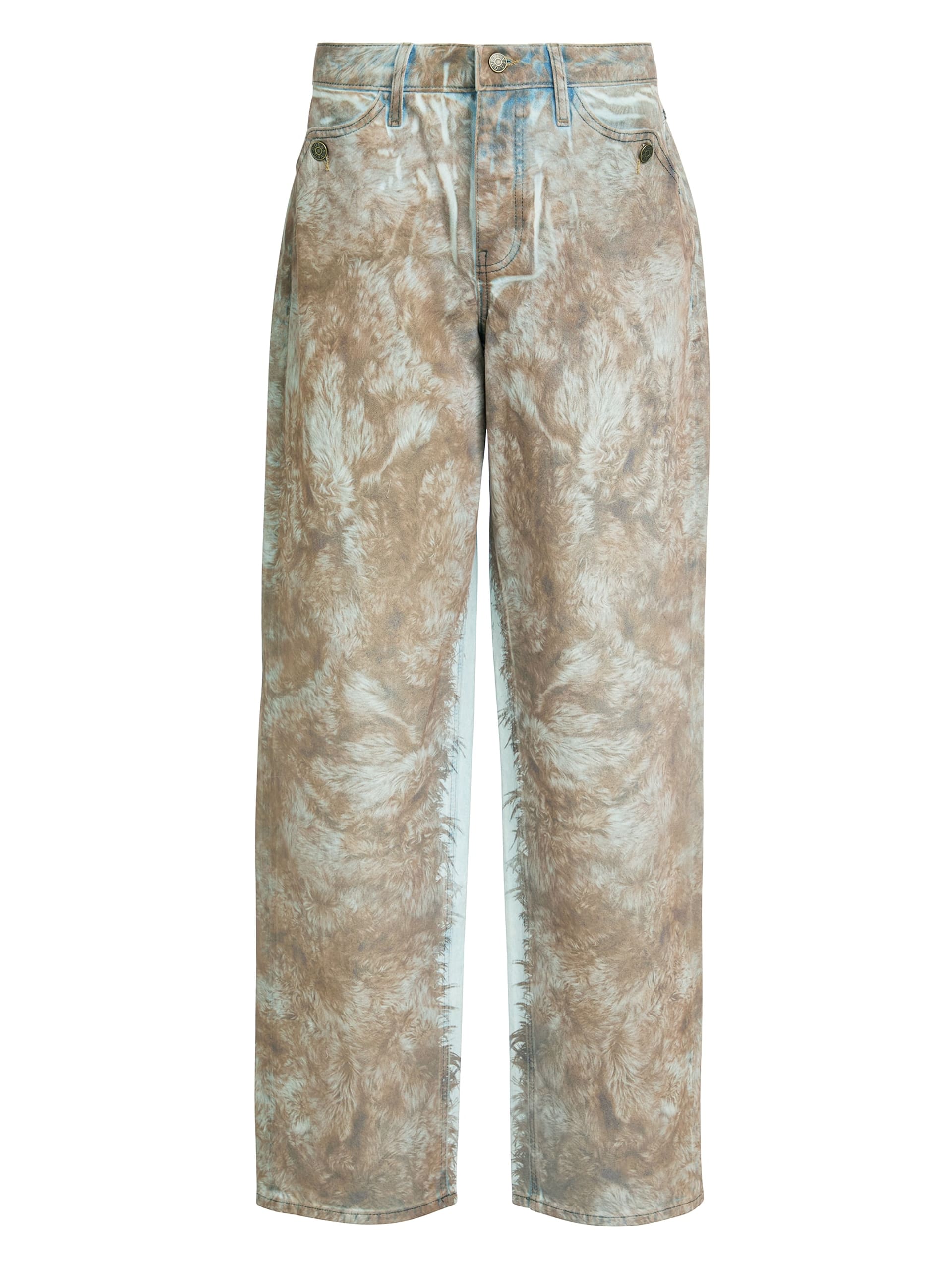 calças jeans largas