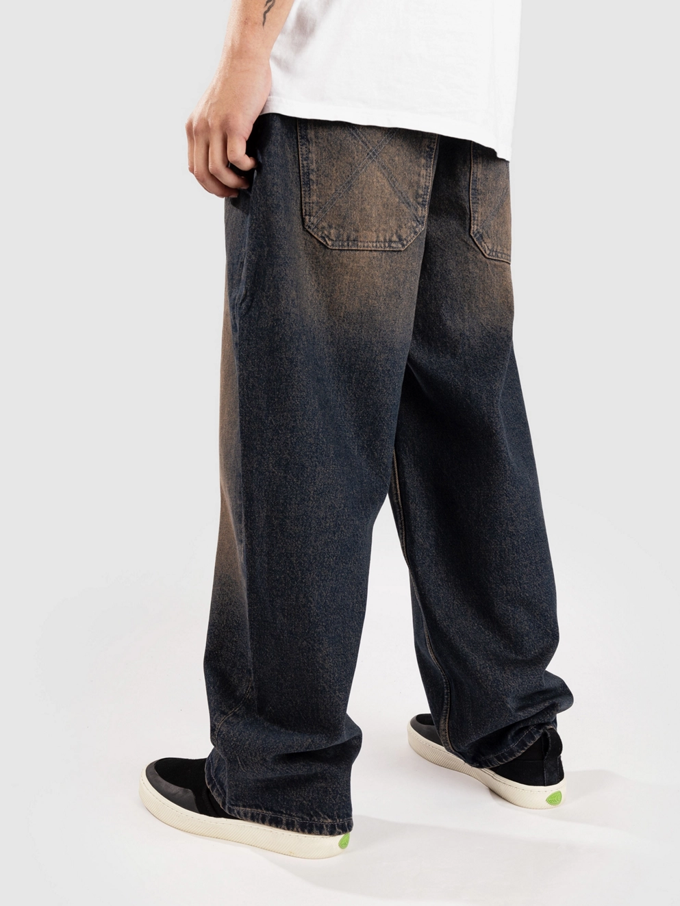 Homeboy X-Tra Monster Jeans black label dirty blue