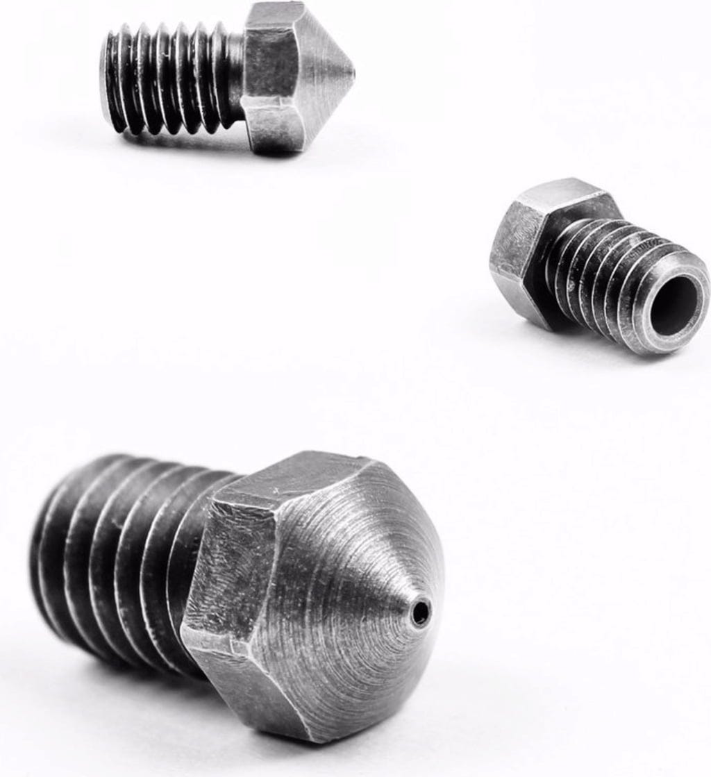 Micro-Swiss  Düse Stahl gehärtet für Ultimaker 2+, 0,8 mm    Gehärtete Düse für 3mm Filament
