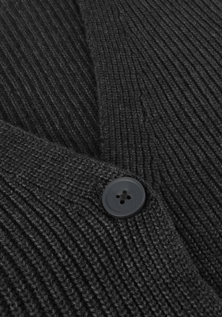 OBJECT antraciet object gilet objmalena s/l knit vest div