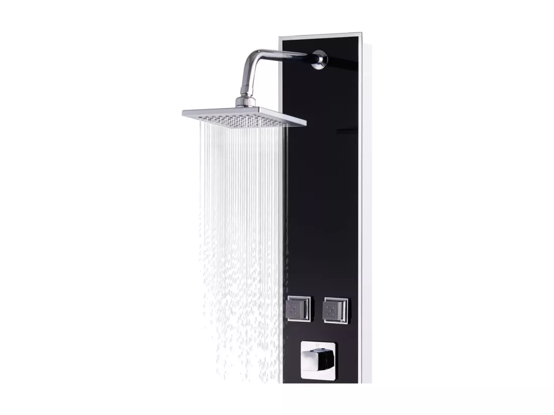 Panneau de douche pomme argenté 18 x 42.1 x 120 cm 02_0003432