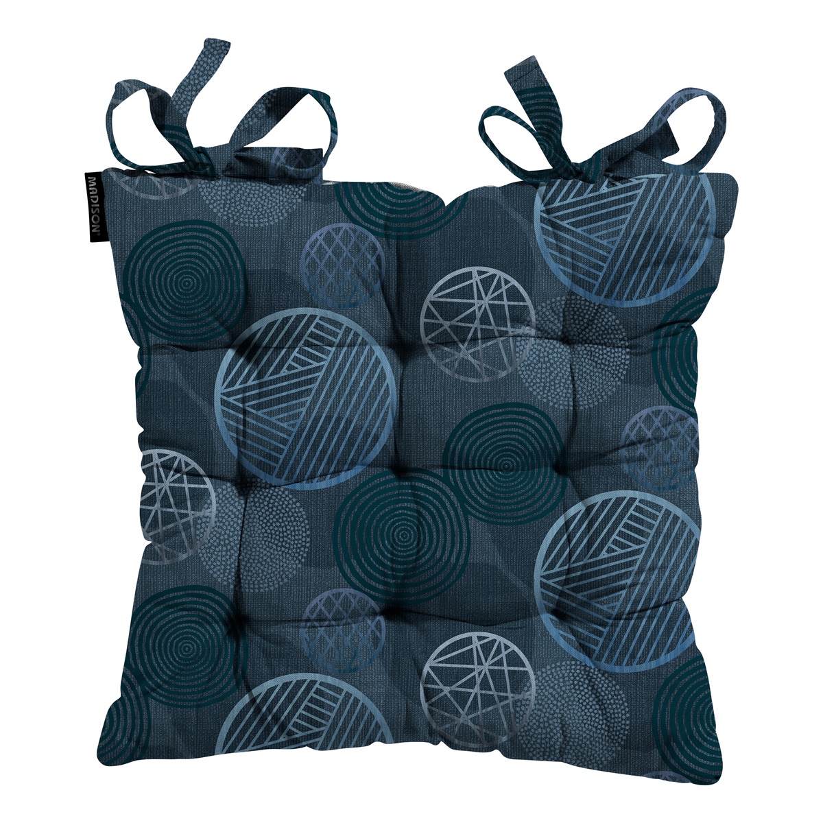Madison Circle blue Zitkussen - Set van 4