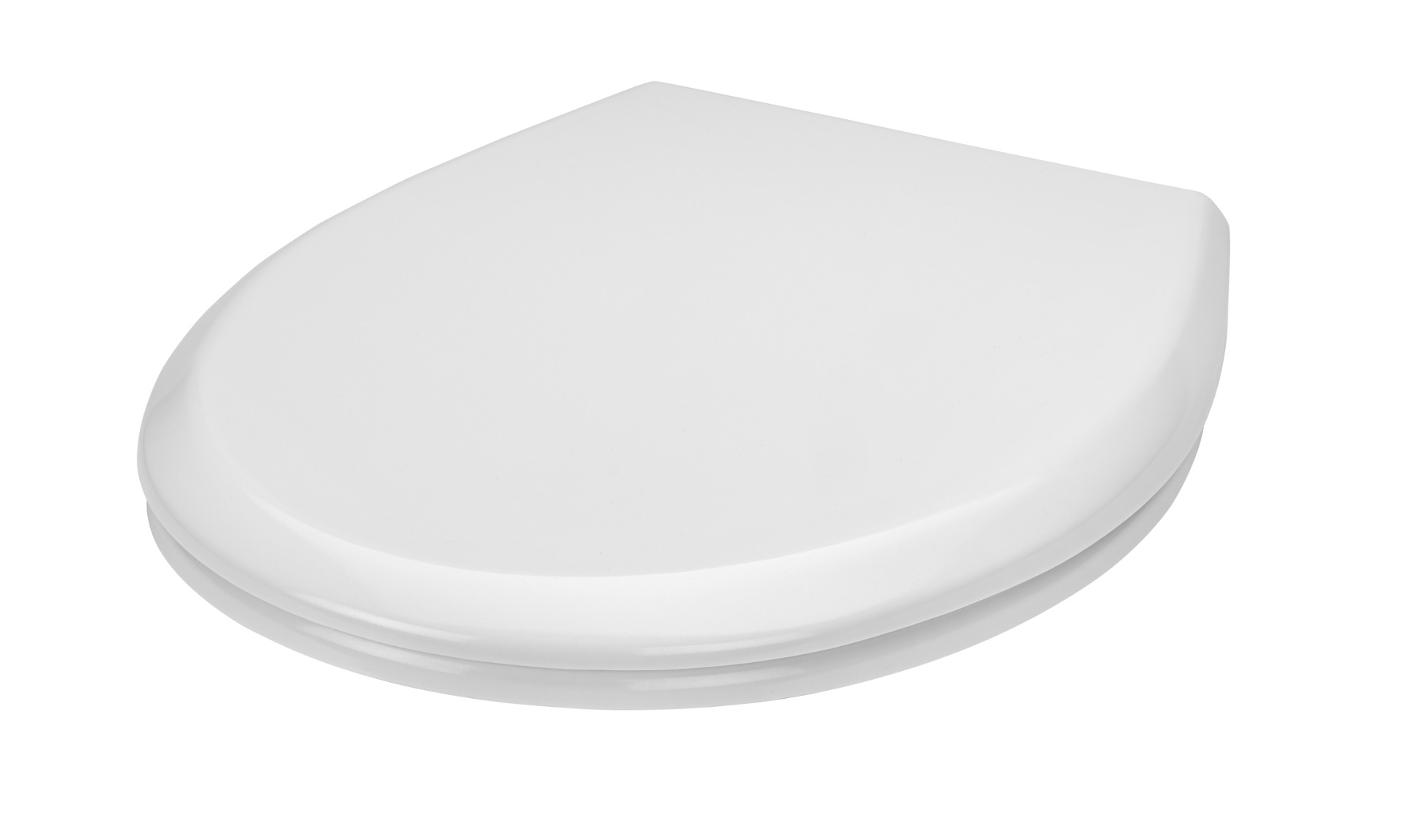 Wenko Gubbio Easy-Close toiletzitting wit
