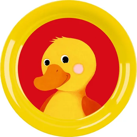 Die Spiegelburg Teller Ente - Freche Rasselbande