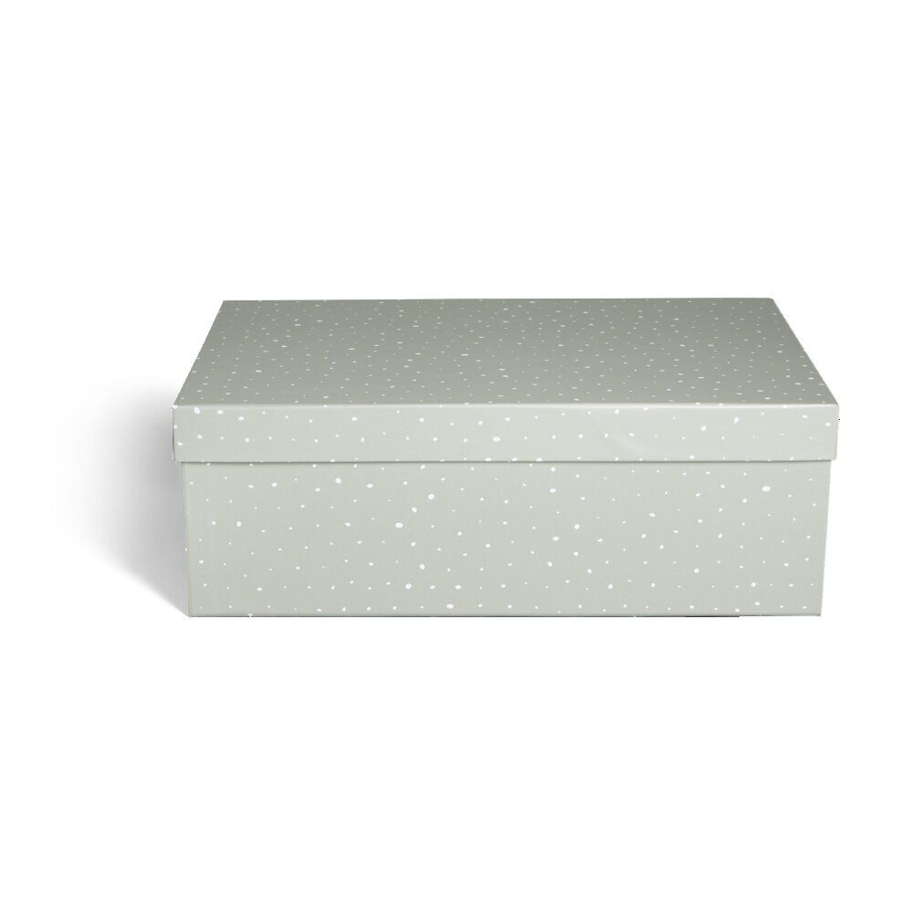 Boite carton décorée 40x26,5xH13,8cm - 2 modèles