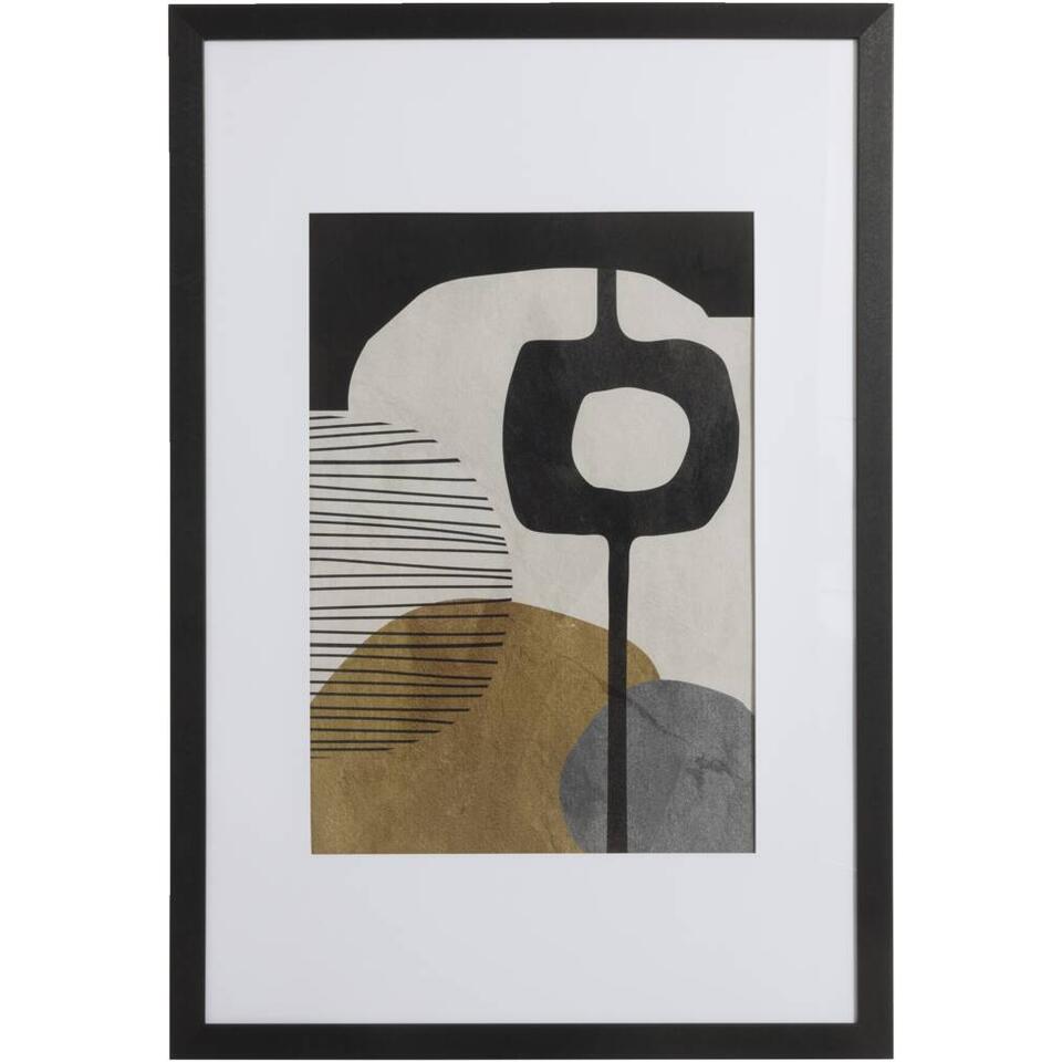 Fotolijst Haarlem - zwart - 61x91,5 cm