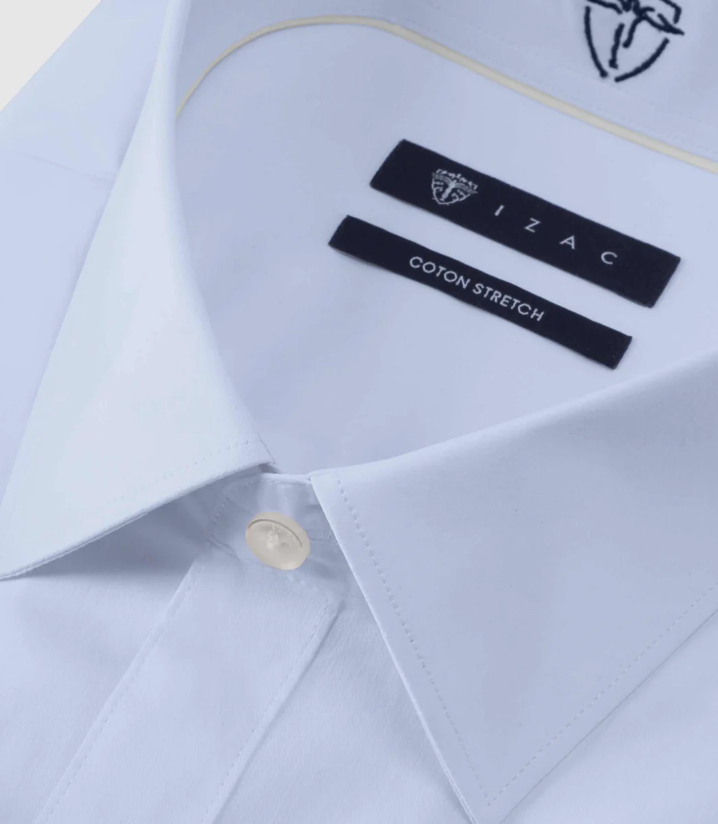 Chemise manches courtes ciel