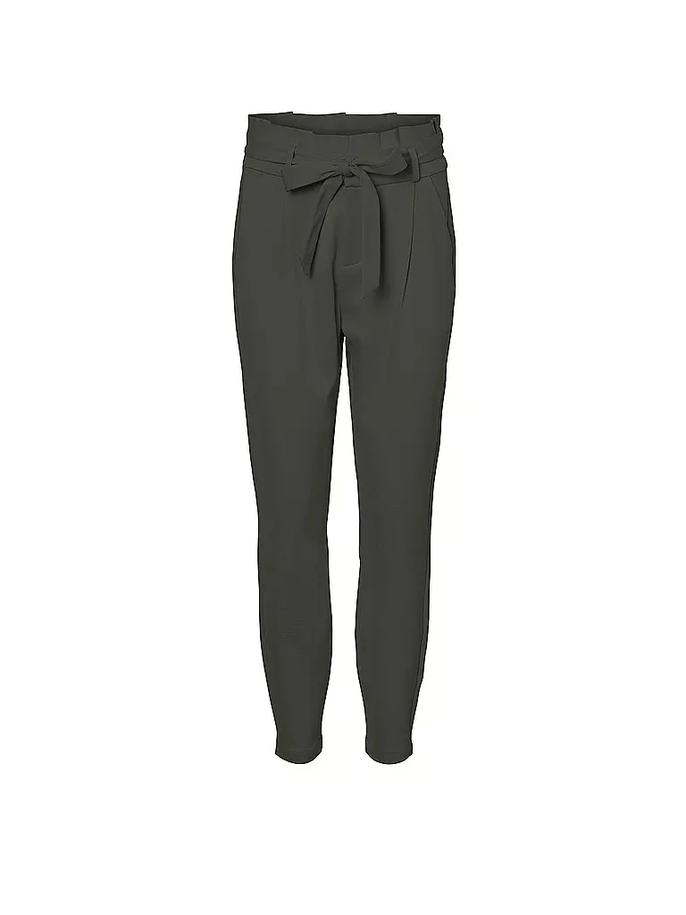 VERO MODA Highwaist Hose Loose Fit VMEVA olive