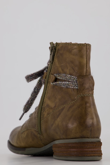 Josef Seibel Leder-Stiefeletten, Plüschfutter, Zipper