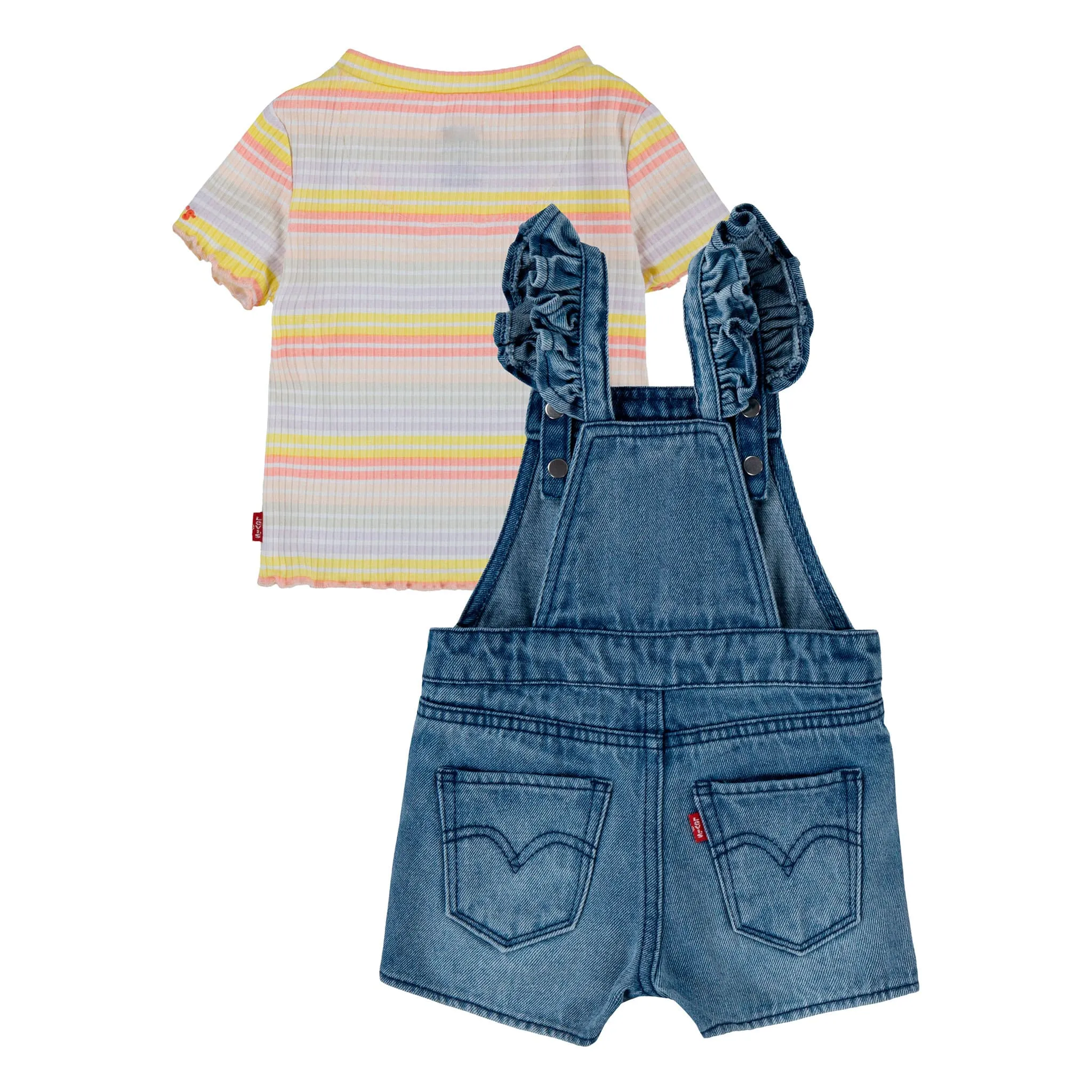 Levi's Ensemble 2 Pièces Salopette 12-24mois