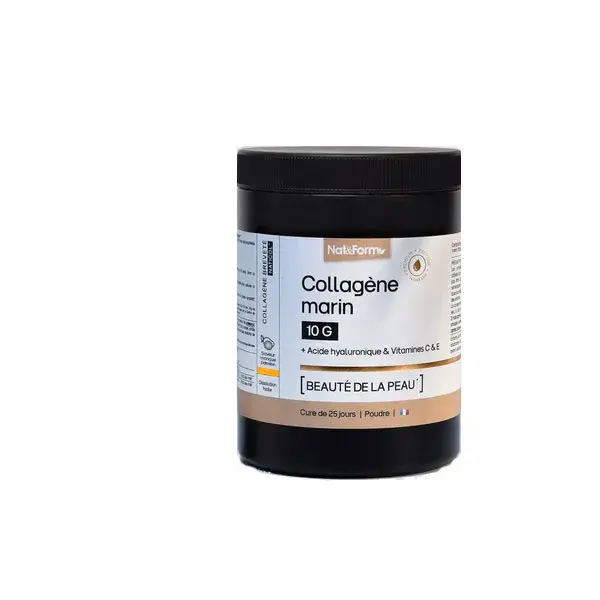 Nat & Form Colágeno Marinho para Beleza da Pele 312,5 gramas