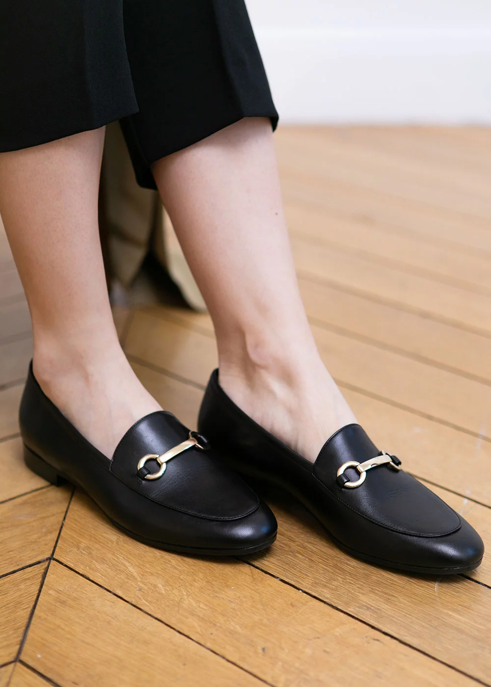 MOCASSIN MORS LA HAVANE CUIR NOIR