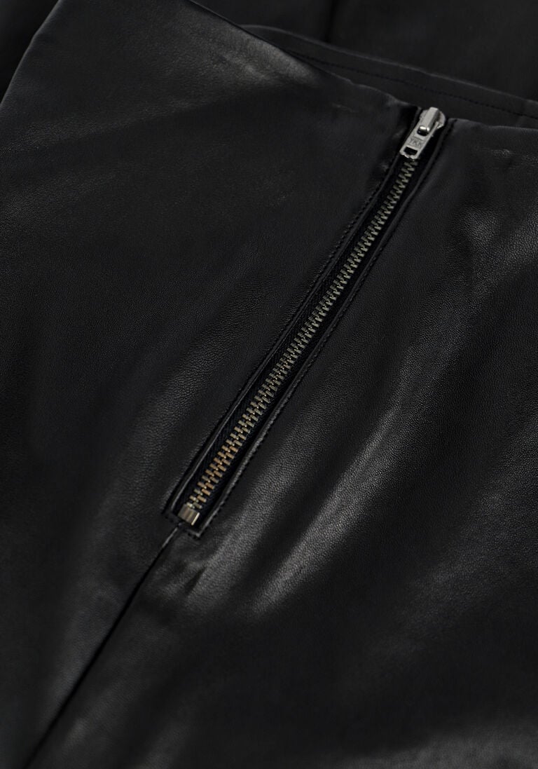 Y.A.S. zwarte y.a.s. legging yaszeba stretch leather legging