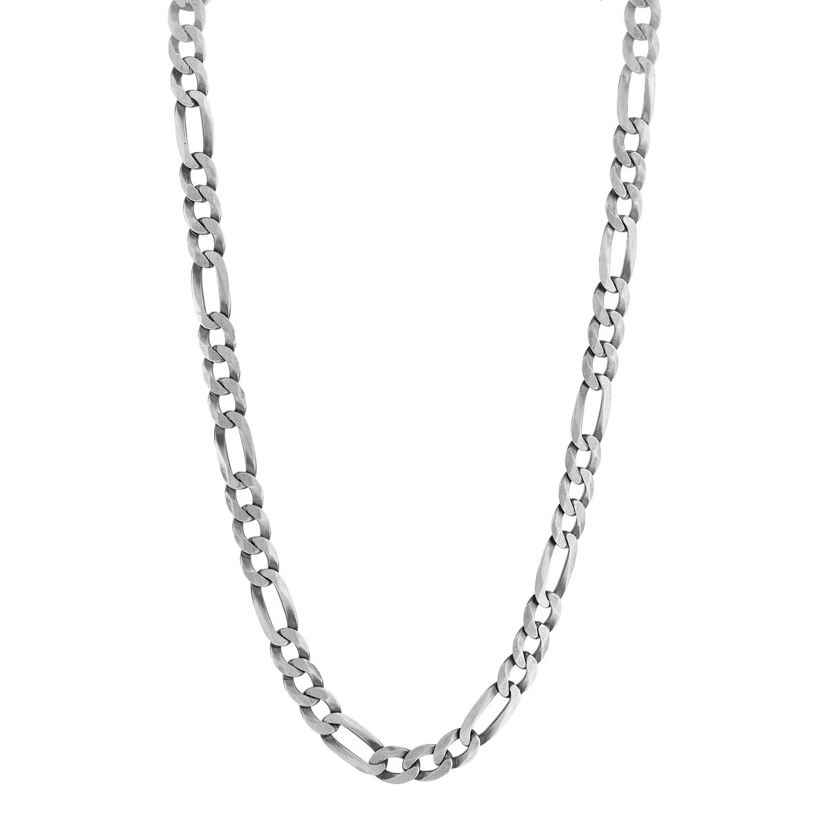 Collier argent 925 maille Figaro 50cm