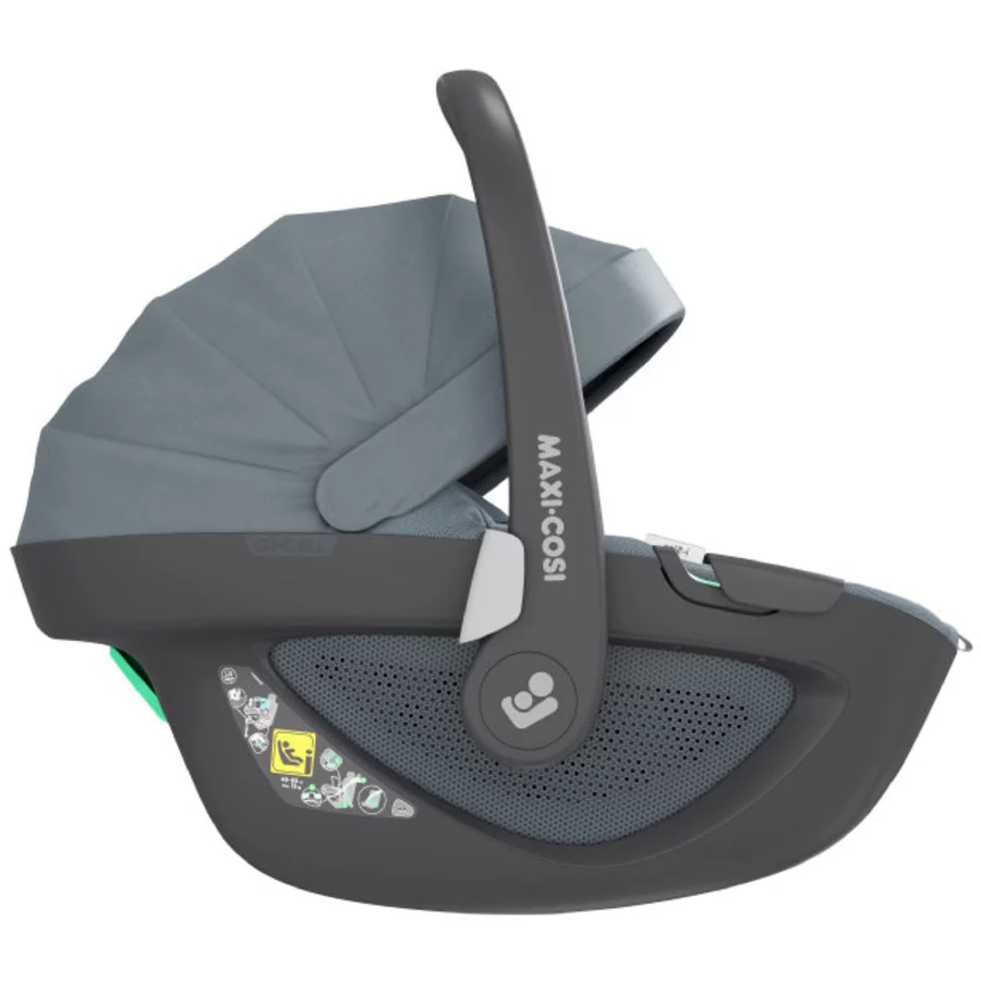 MAXI COSI Set Babyschale Pebble 360 Essential Grey plus Basisstation FamilyFix 360