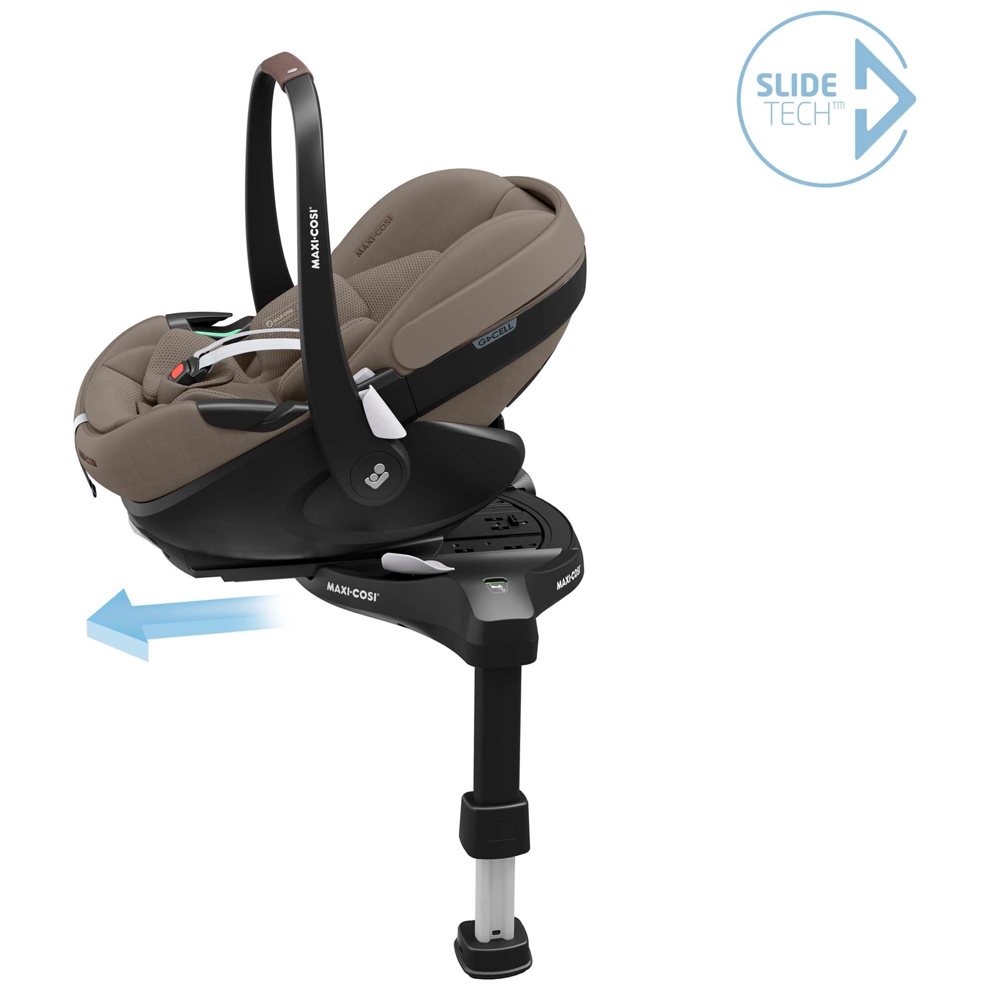 Maxi-Cosi Pebble 360 Pro2 i-Size taupe - draaibare autostoelen - Prénatal