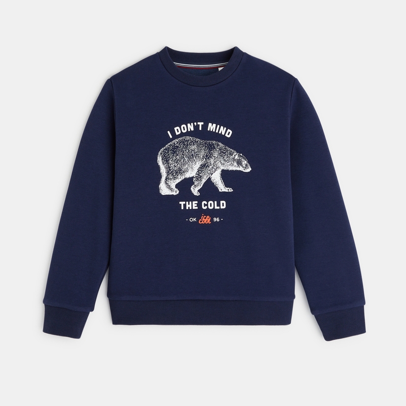 Sweat-shirt à message 