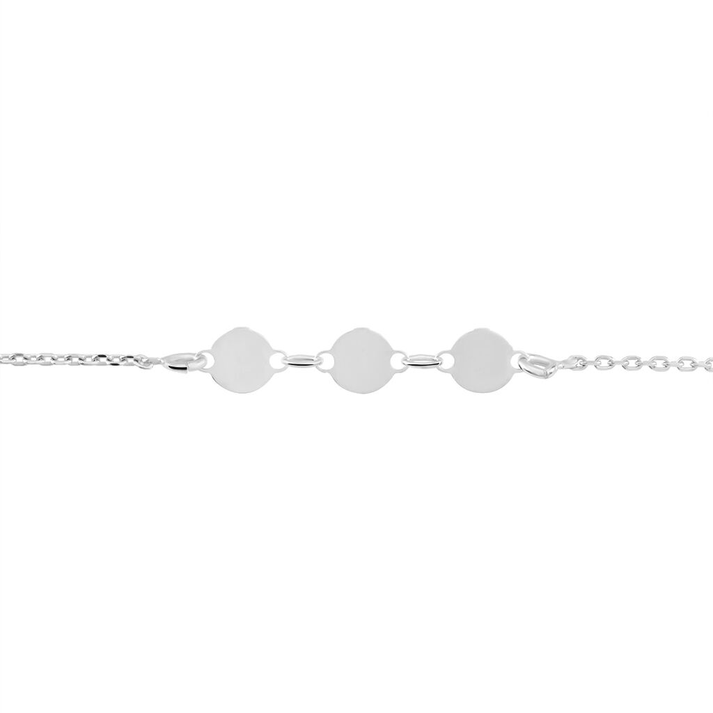 Bracelet Poenui Argent Blanc