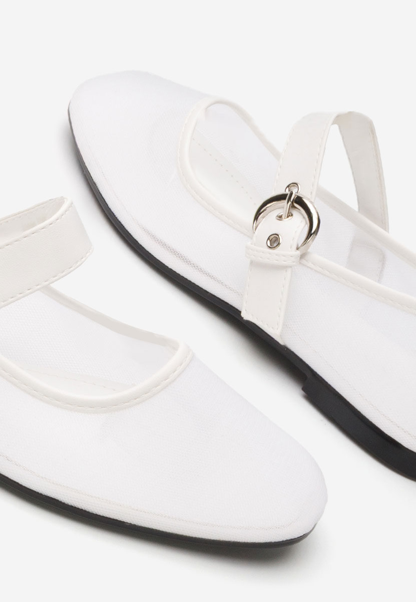 Ballerines femme blancs Albina