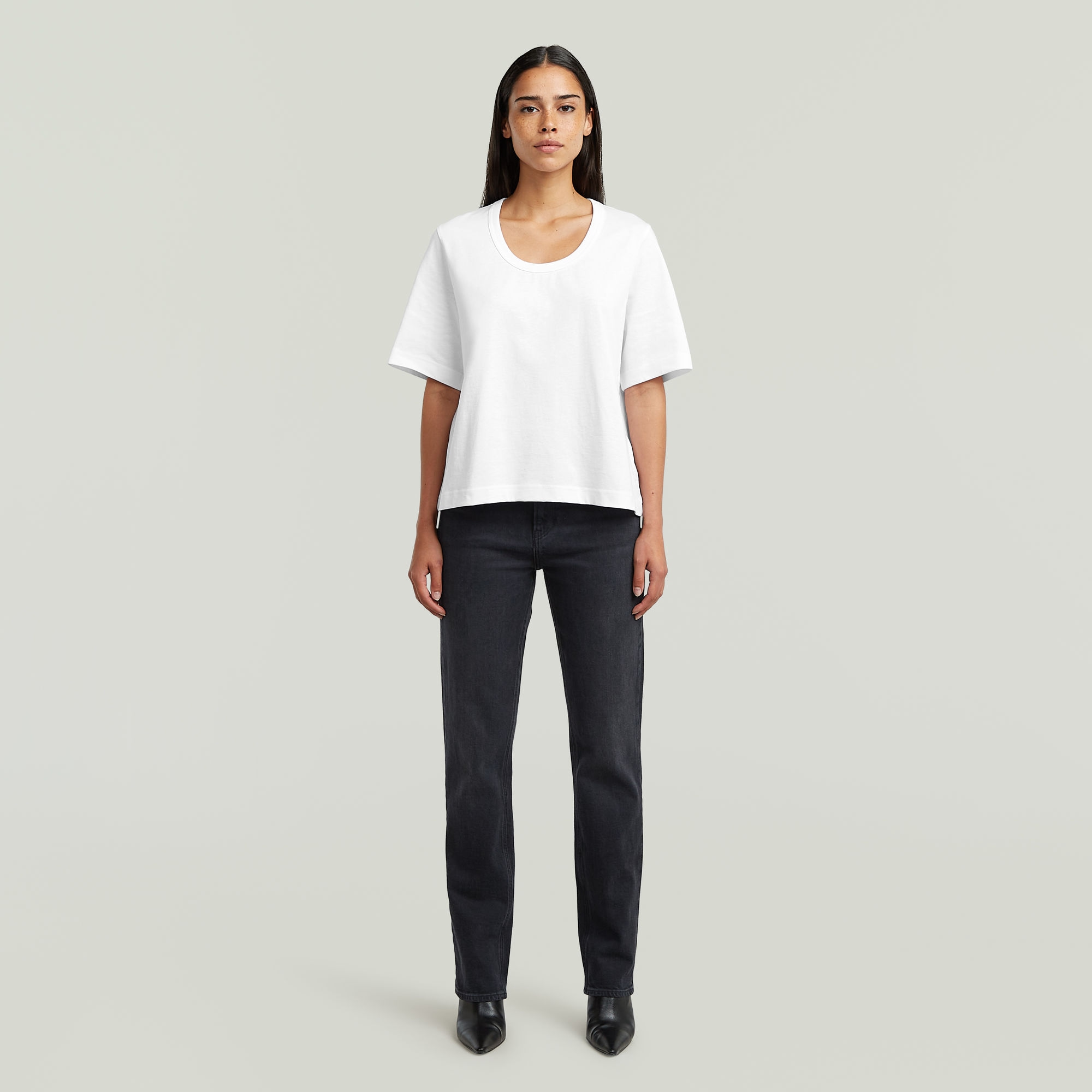 G-STAR Straight-Jeans »Iggie Wmn«, Mid Rise
