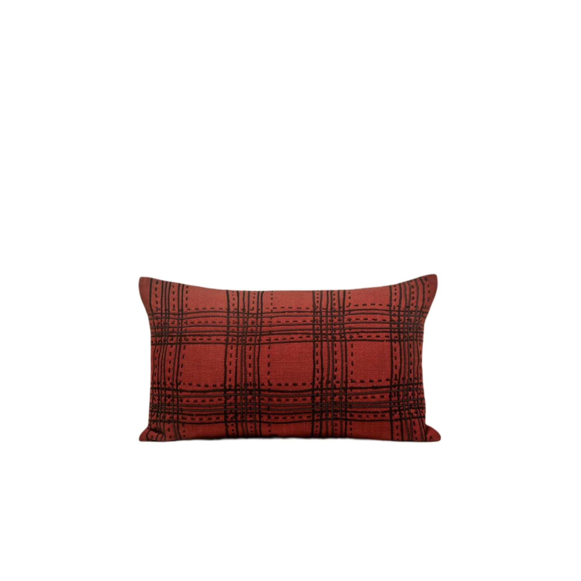 KENETH - Housse de coussin | Rouge