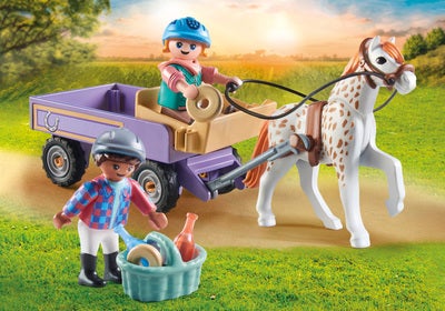 Playmobil 71496 Horses of Waterfall Byggesett Ponnivogn