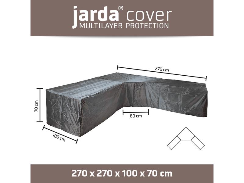 Jarda Cover Schutzhülle 270 x 270 x 100 x H 70 cm, Loungehü Loungeschutzhülle