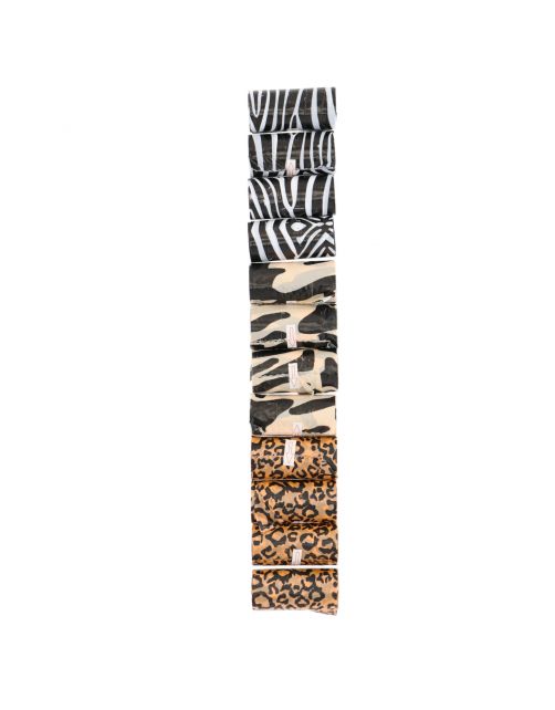 Adori Poepzakjes Animal Print - Hondenpoepzakjes - Assorti 12 rol 12 Rollen