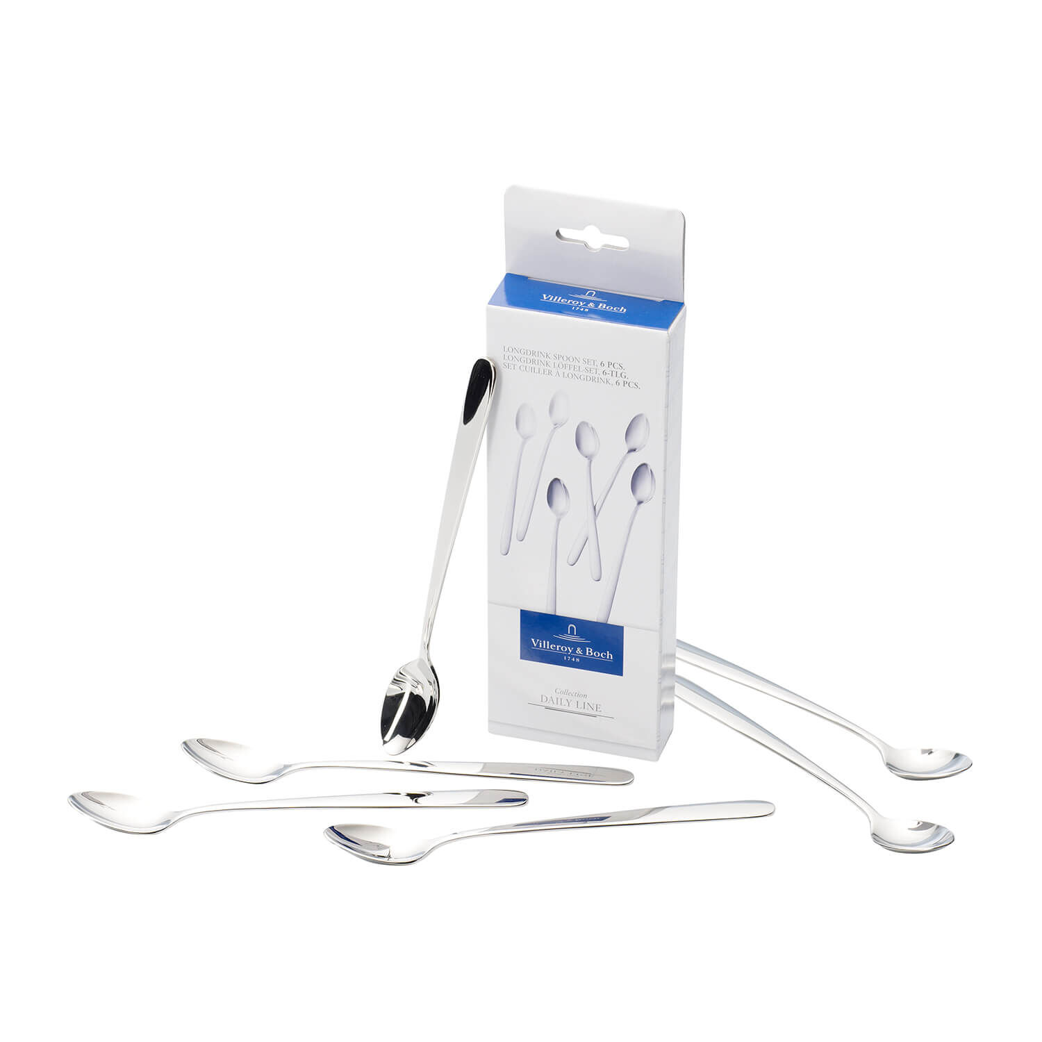 Daily Line Long-handled latte spoon stainless steel