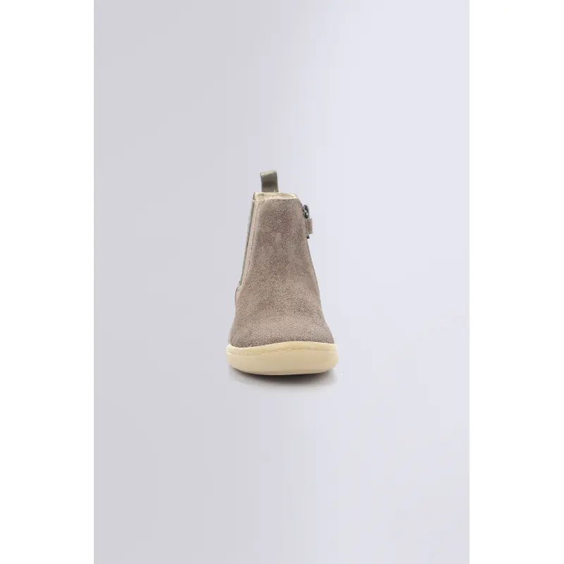 KICKPOLINA TAUPE FANTAISIE BOOTS Cuir Fille
