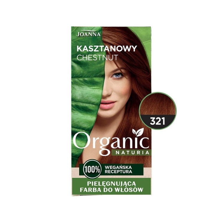 Joanna Naturia Organic Vegan Haarverf /321/ Kastanje