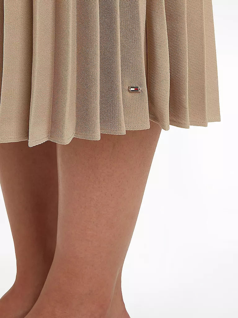 TOMMY HILFIGER Plisseerock  beige