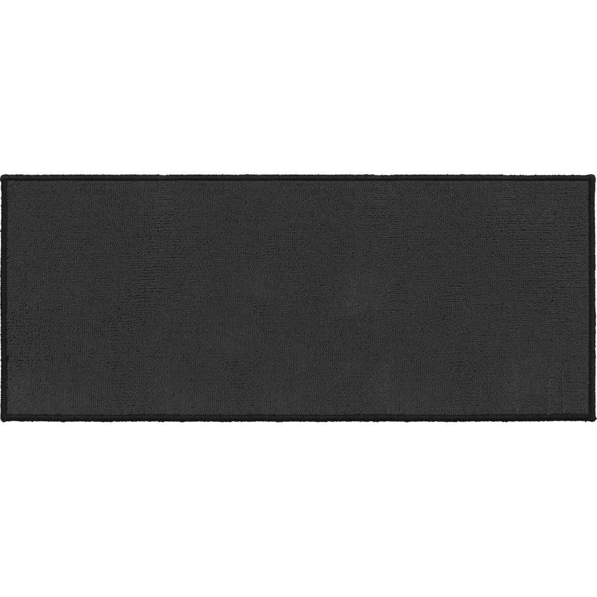 TAPIS ANNA 50X120CM GRIS ANTHRACITE