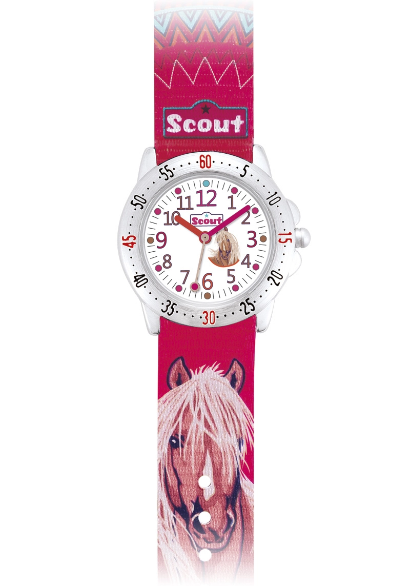 Scout Kinderuhr Pferd 378.071