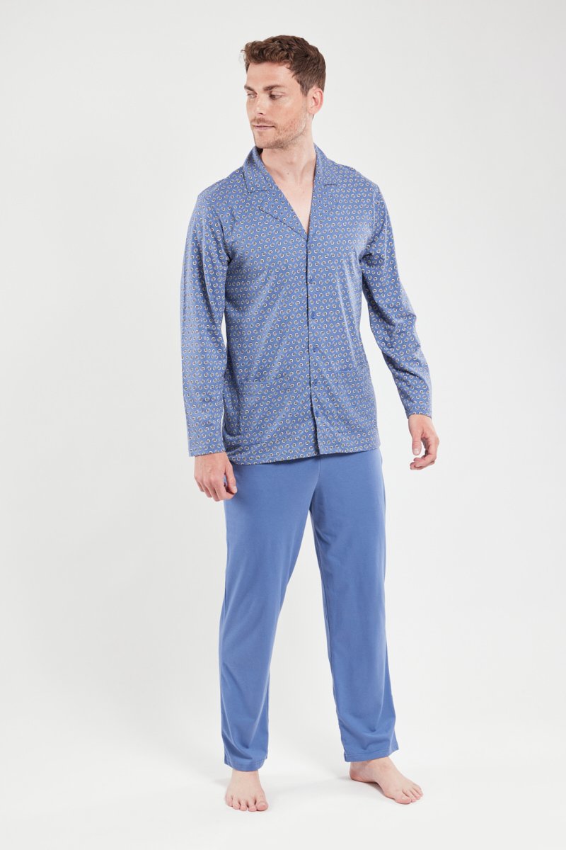 Pyjama ouvert - coton léger